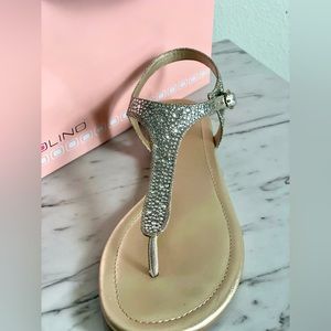 Bandolino Silver Sandals 10M Sandals